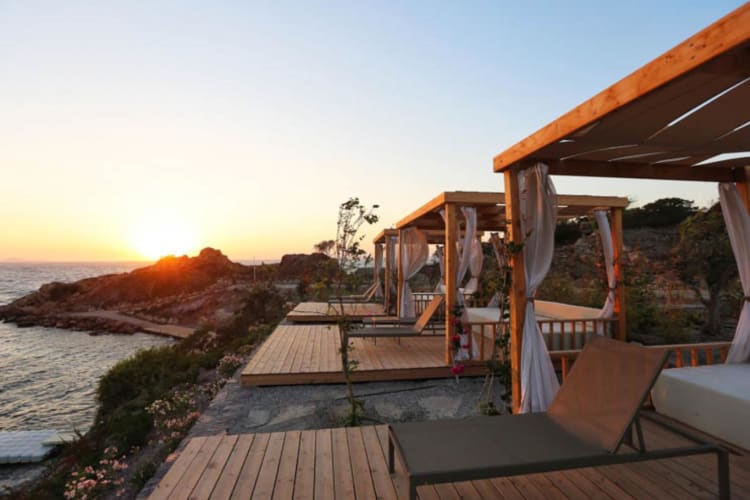 Beach Sea sunset views